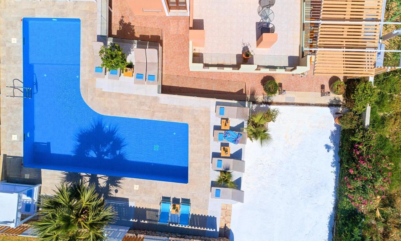 Island Villa Heated Pool Georgioupoli Esterno foto