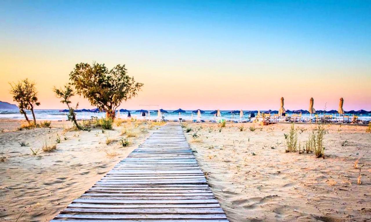 Island Villa Heated Pool Georgioupoli Esterno foto