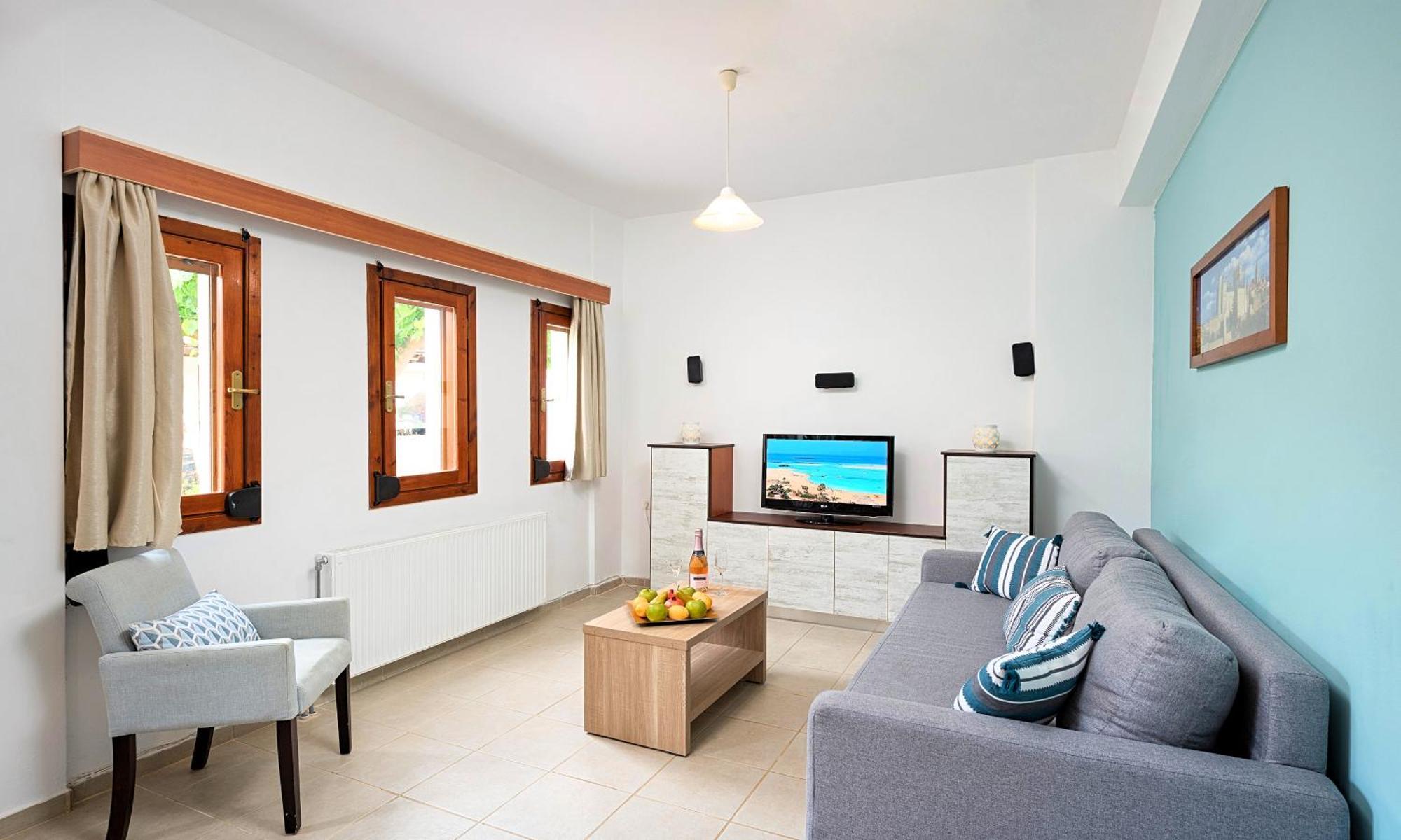 Island Villa Heated Pool Georgioupoli Esterno foto